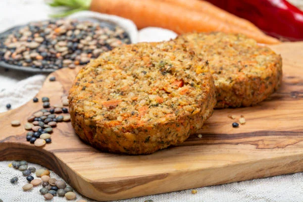 Cómo hacer unas hamburguesas de lentejas sin gluten, fáciles y rápidas