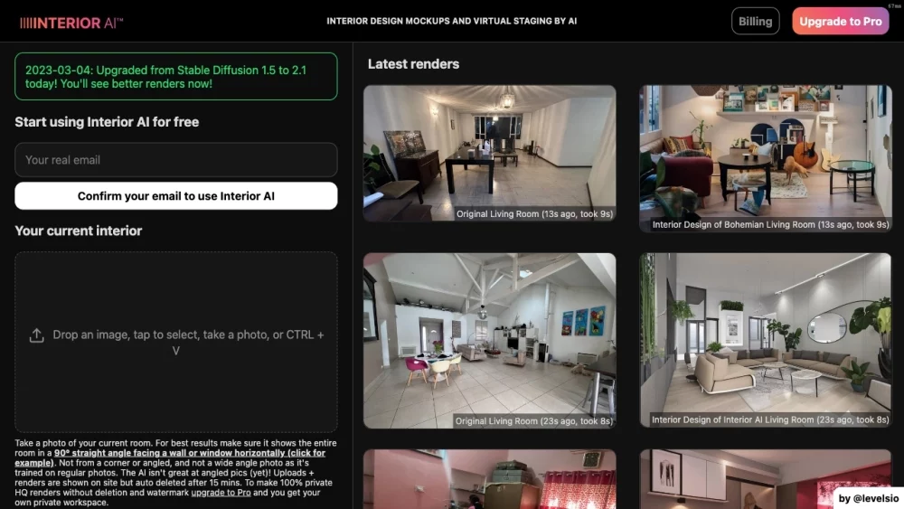 Decora tu casa con ayuda de la IA en pocos segundos 2 Moncloa Una IA que promete mucho