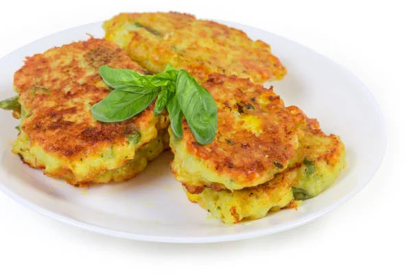 Preparación de las croquetas de choclo y espinacas