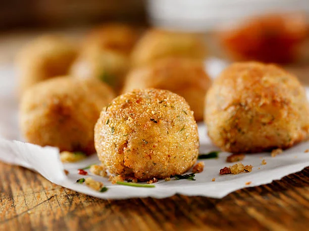 El ingrediente secreto para unas croquetas de arroz y espinacas rellenas 1 Moncloa Cómo hacer unas coquetas de arroz y espinaca