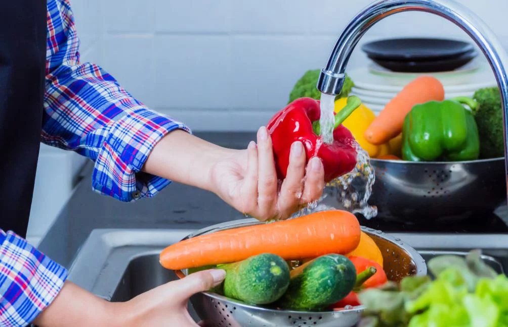 Cómo desinfectar los vegetales de forma correcta