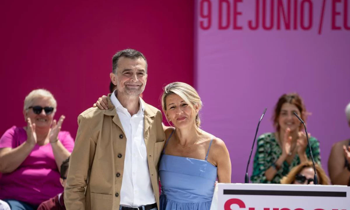 Maíllo y Díaz en la campaña de las europeas