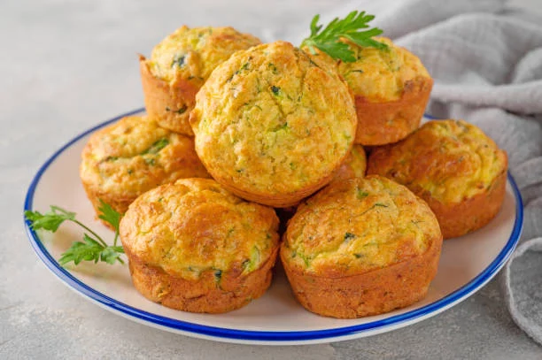 Resuelve tu almuerzo con unos muffins salados extra saludables