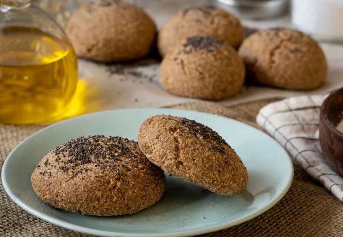 Pan de hamburguesa keto sin harinas express para una cena nutritiva