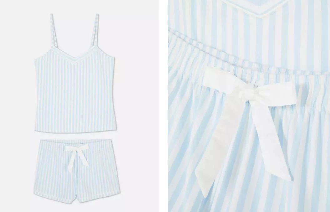 pijama rayas primark