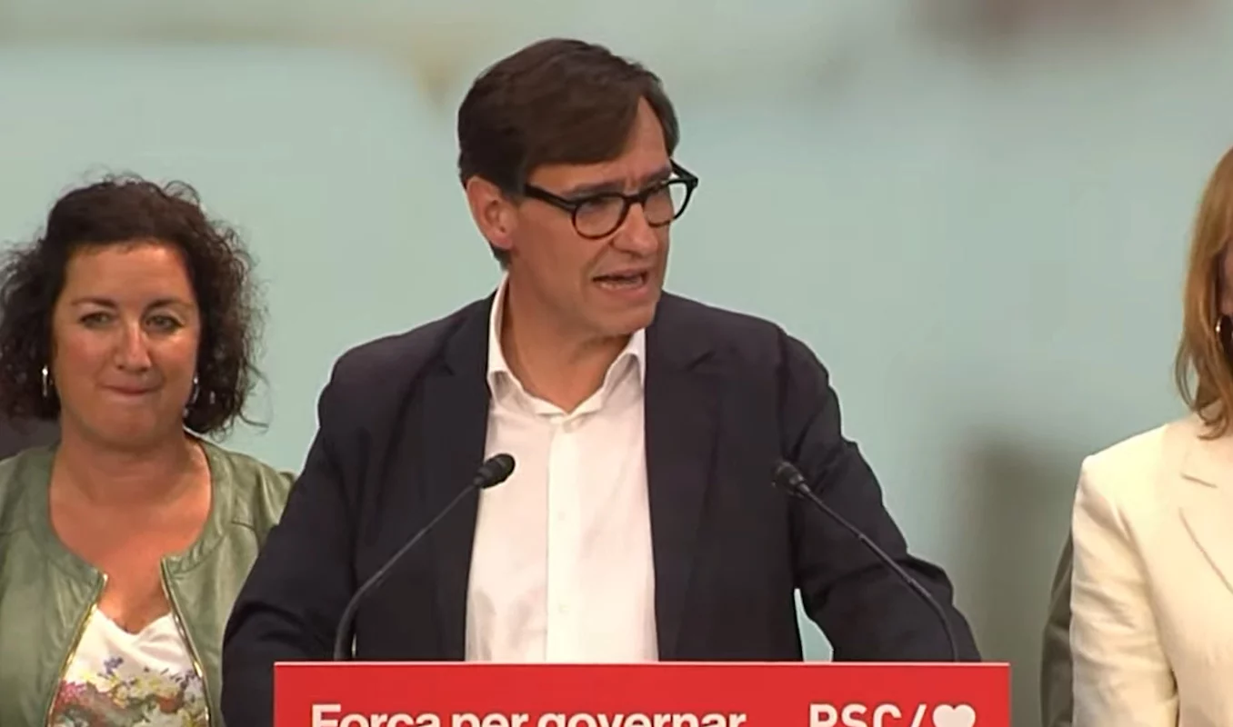 Salvador Illa, líder del PSC y candidato a la Generalitat