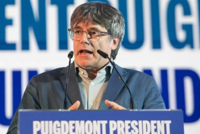 Carles Puigdemont. EUROPA PRESS