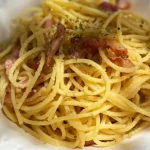 ¡Auténtica delicia italiana en tu Thermomix! Receta de espaguetis a la carbonara sin nata