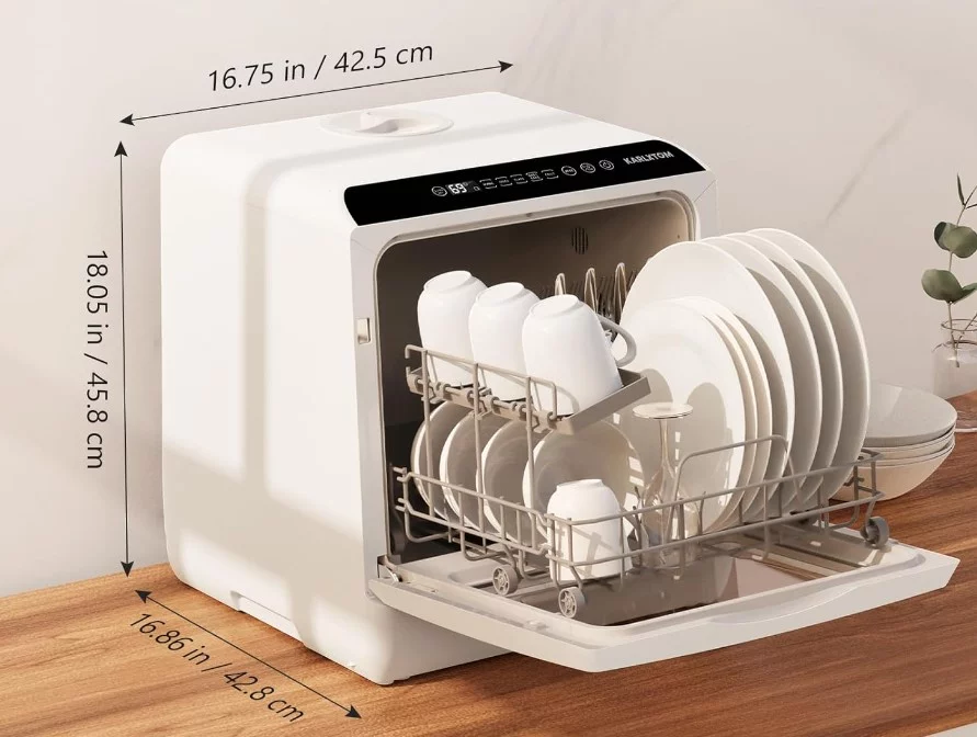 El mini lavavajillas de Amazon que hará tu vida más fácil 1 Moncloa Características del mini lavavajillas de Amazon