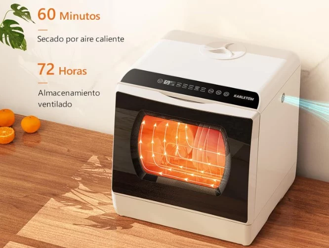 El mini lavavajillas de Amazon que hará tu vida más fácil 2 Moncloa Ahorra tiempo y esfuerzo en la cocina