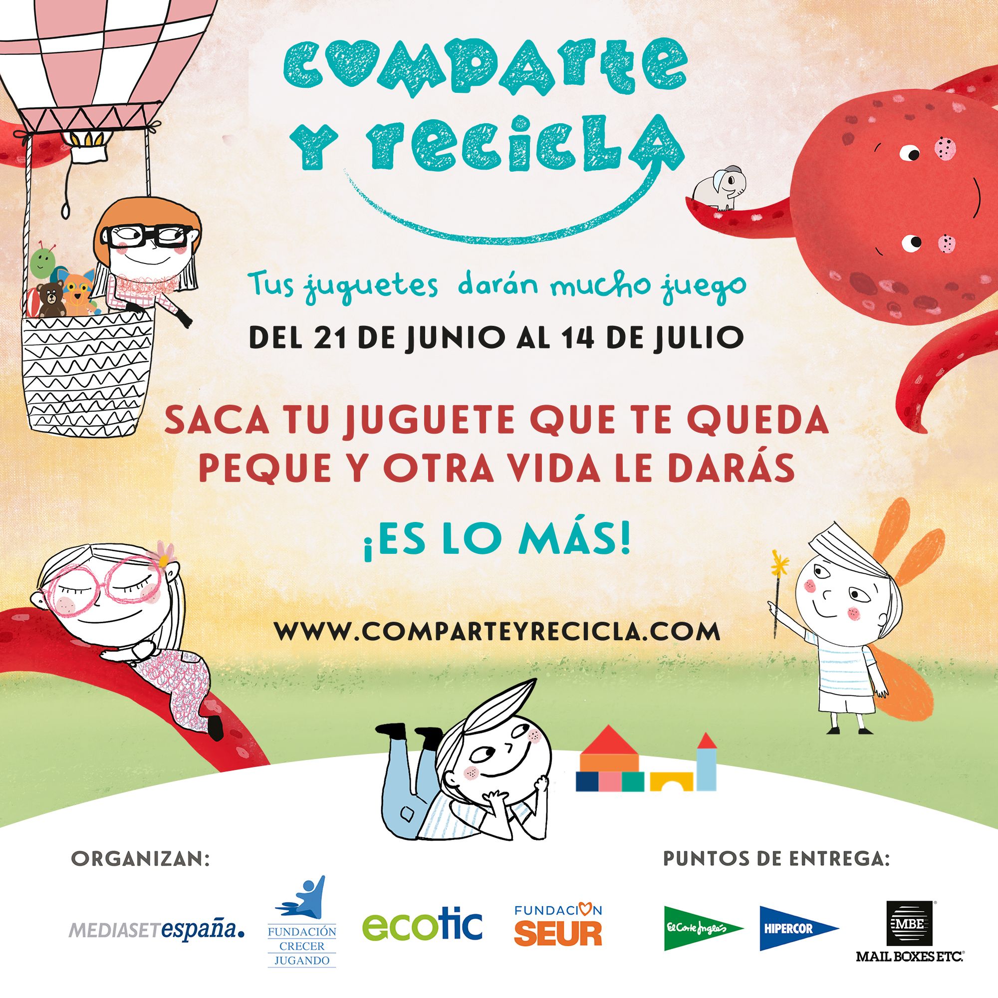 Mail Boxes Etc. refuerza su compromiso con la campaña 'Comparte y Recicla' en 2024 1 Moncloa Comparte y Recicla RSS 2024 cuadrado 3 Moncloa