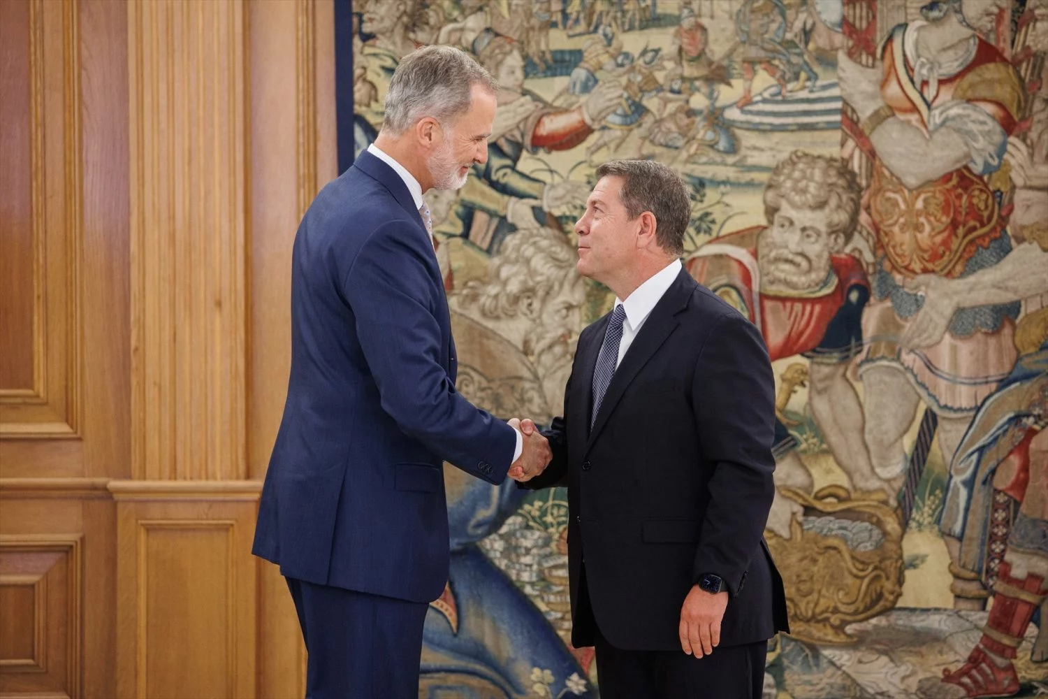 Page y Felipe VI