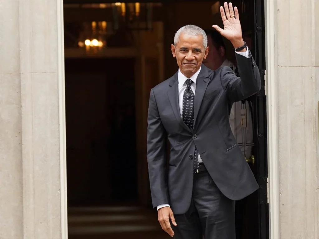 5 debates presidenciales en EE.UU. que marcaron la historia 3 Moncloa EuropaPress 5835725 18 march 2024 united kingdom london former us president barack obama Moncloa