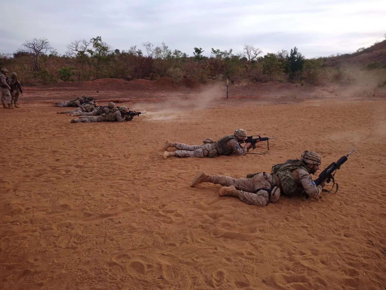 Militares españoles en Malí (Fuente: Agencias)