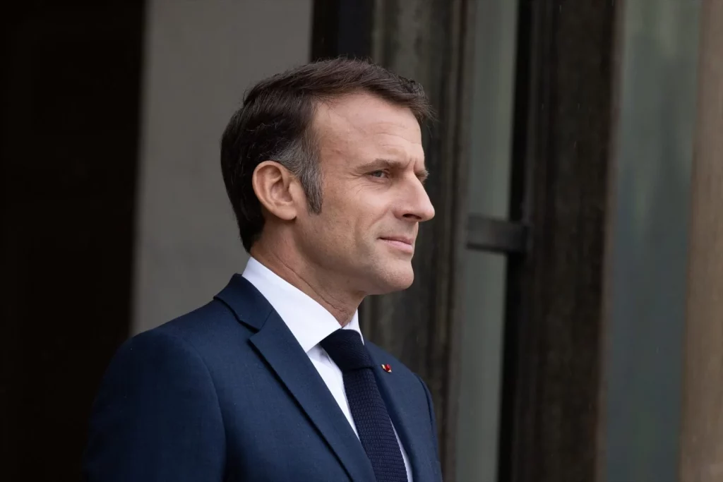 Israel recibe una contundente decisión que pone en vilo al bloque europeo 1 Moncloa EuropaPress 6001792 may 29 2024 paris france france france president emmanuel macron waits upon Moncloa