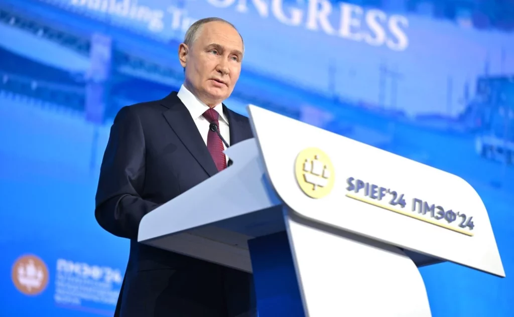 ¿Rusia podría atacar a Occidente? Esto dijo Vladimir Putin 3 Moncloa EuropaPress 6015111 handout 07 june 2024 russia st petersburg russian president vladimir putin Moncloa
