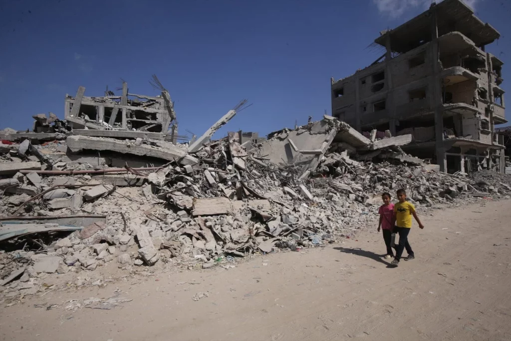 El impacto medioambiental de la guerra en Gaza 1 Moncloa Guerra en Gaza