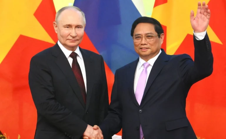 Lo que Putin pactó con Vietnam durante su última visita