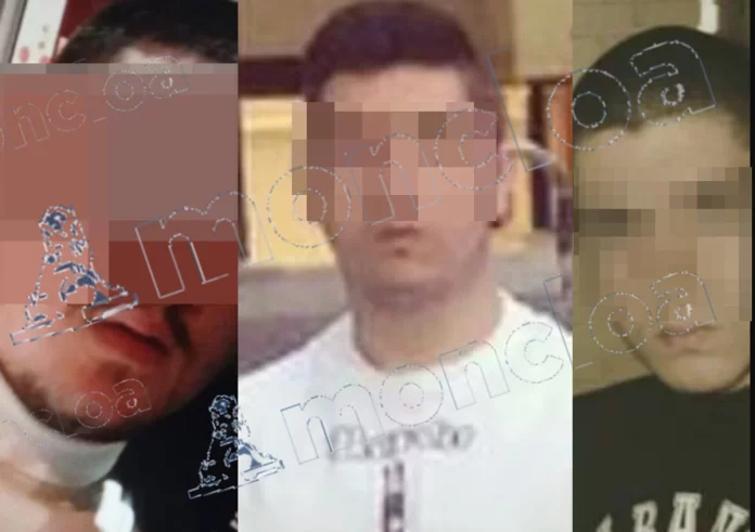 Kevin P, el detenido en tres fotografías.