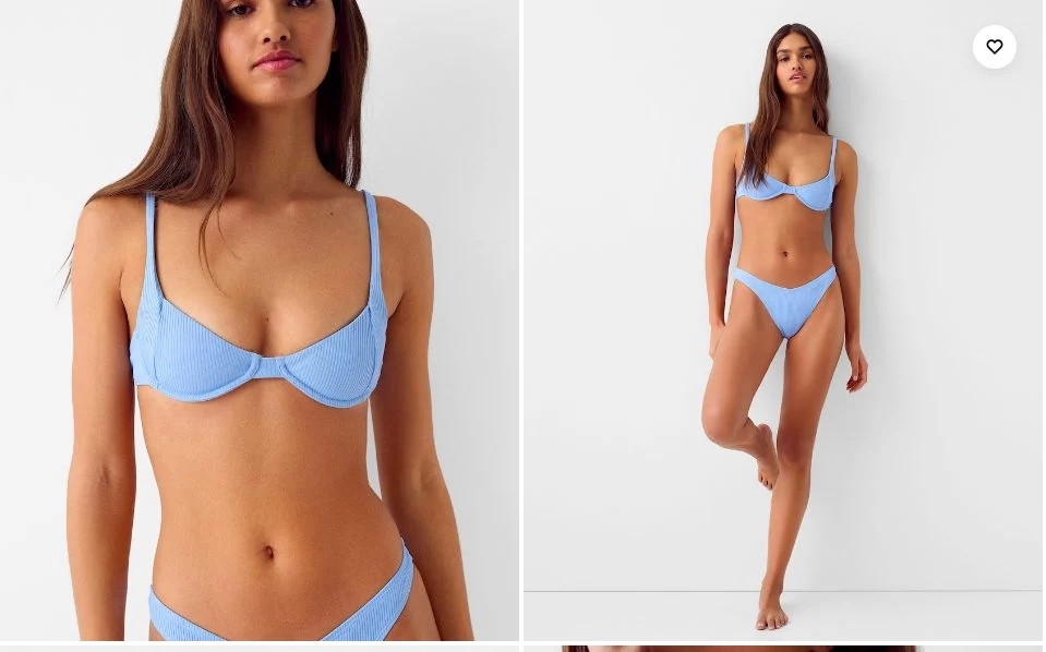 El cómodo pantalón wide leg efecto arrugado de Bershka 2 Moncloa bikini bershka Moncloa