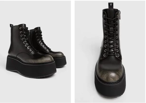 botinesnegros stradivarius Moncloa