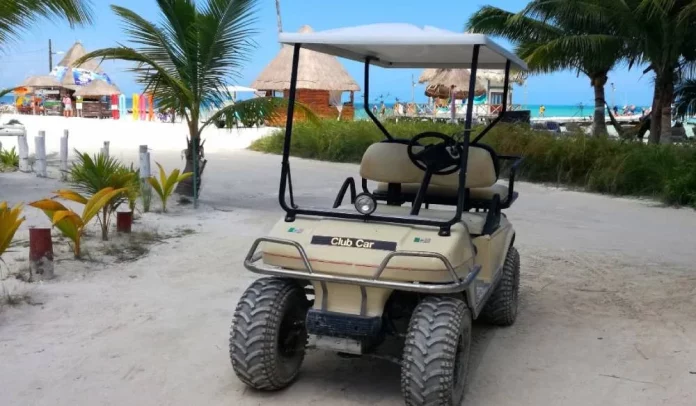 Así es la isla donde sólo se conducen carritos de golf