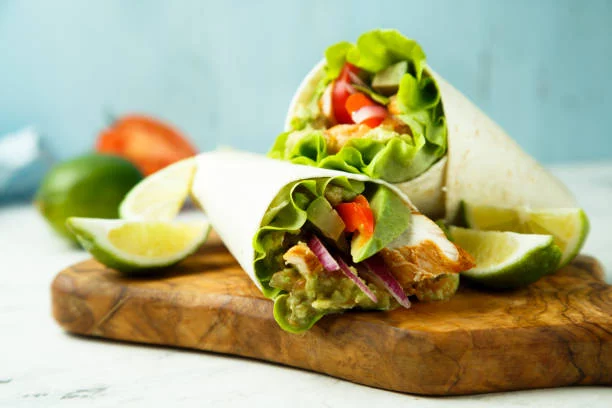 Cena keto perfecta para bajar de peso: Wrap de queso cottage
