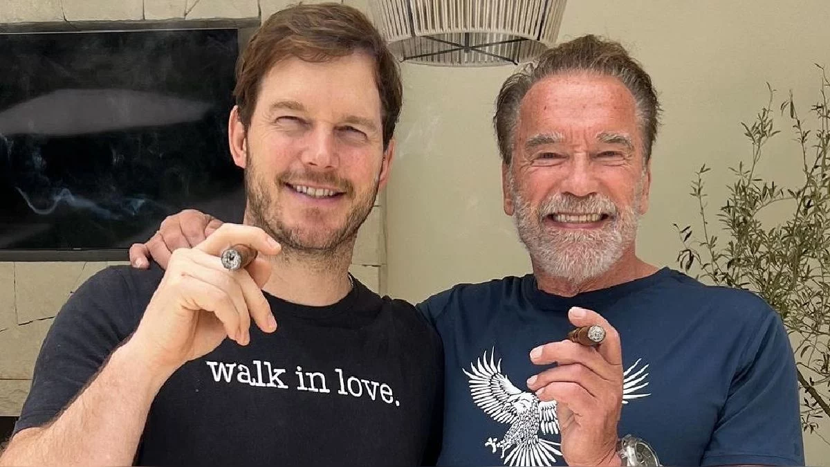 El secreto detrás de cómo Chris Pratt conquistó a Arnold Schwarzenegger