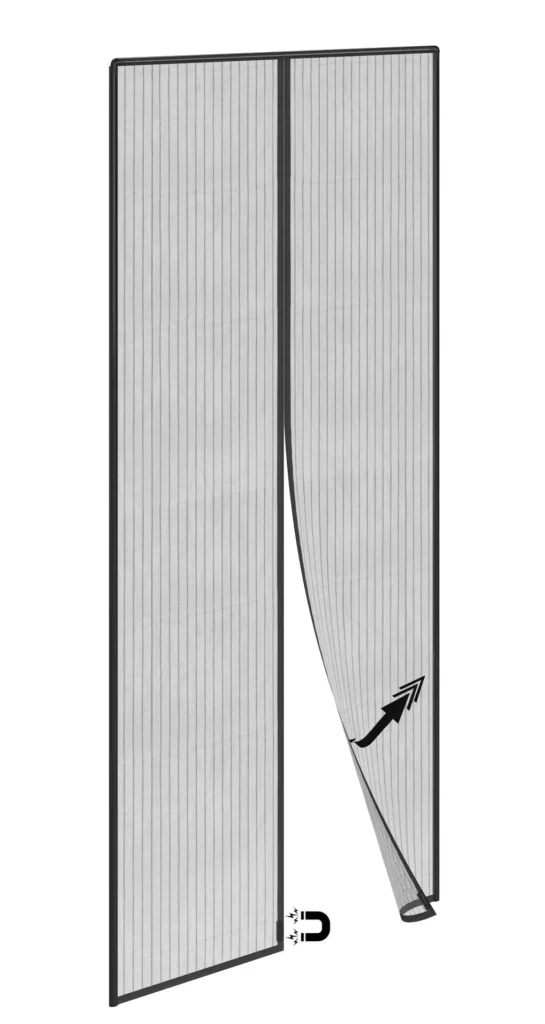 Leroy Merlin te permite abrir la ventana en verano sin que entren mosquitos con su solución barata 3 Moncloa cortina leroy merlin Moncloa