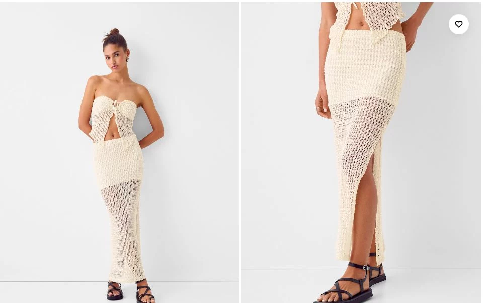 Bershka tiene el top bandeau rústico más sexy del verano 3 Moncloa faldablanca bershka Moncloa
