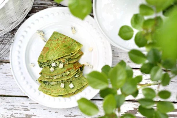 Cómo hacer la masa de las tortitas de espinacas