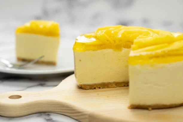 Tarta de queso con mousse de piña: una preparación fácil sin horno