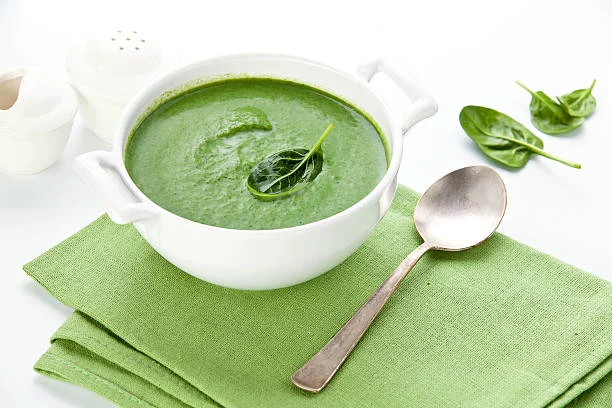 Cómo hacer la crema de espinacas