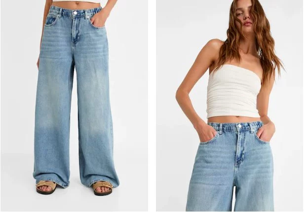 Siéntete fresca con el Top bustier pañuelo estampado de Stradivarius 2 Moncloa jean stradivarius Moncloa