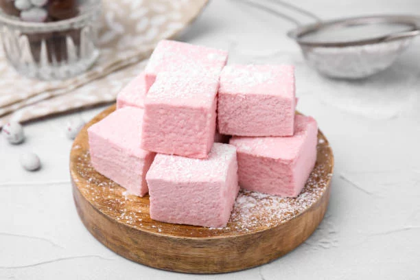 Malvaviscos hechos en casa con 2 ingredientes, fáciles y esponjosos