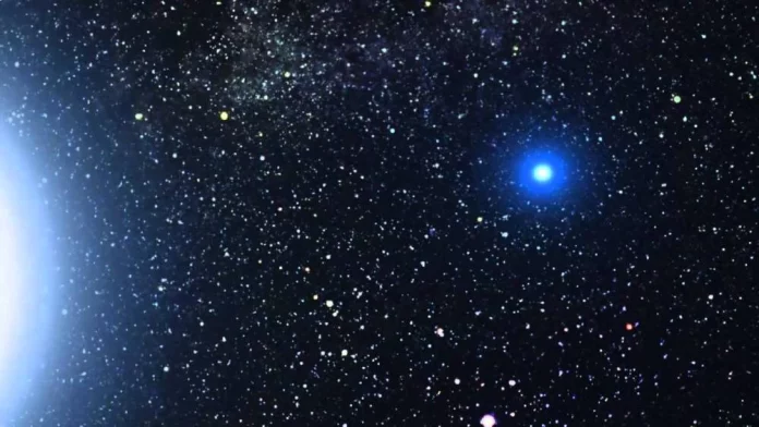 Una estrella está a punto de explotar y puede iluminar todo el cielo