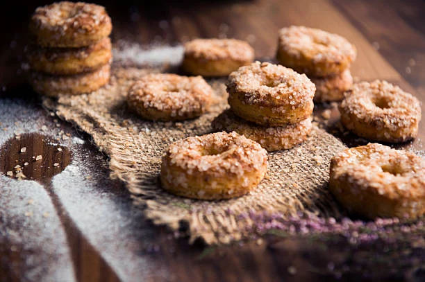 Mini rosquillas de canela aptas para keto que debes incorporar a tu alimentación