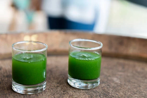 Receta de shot de jugo verde para potenciar tu día