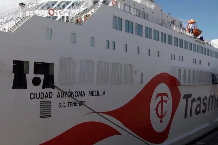 Trasmediterránea elimina el nombre de Ciudad Autónoma de Melilla