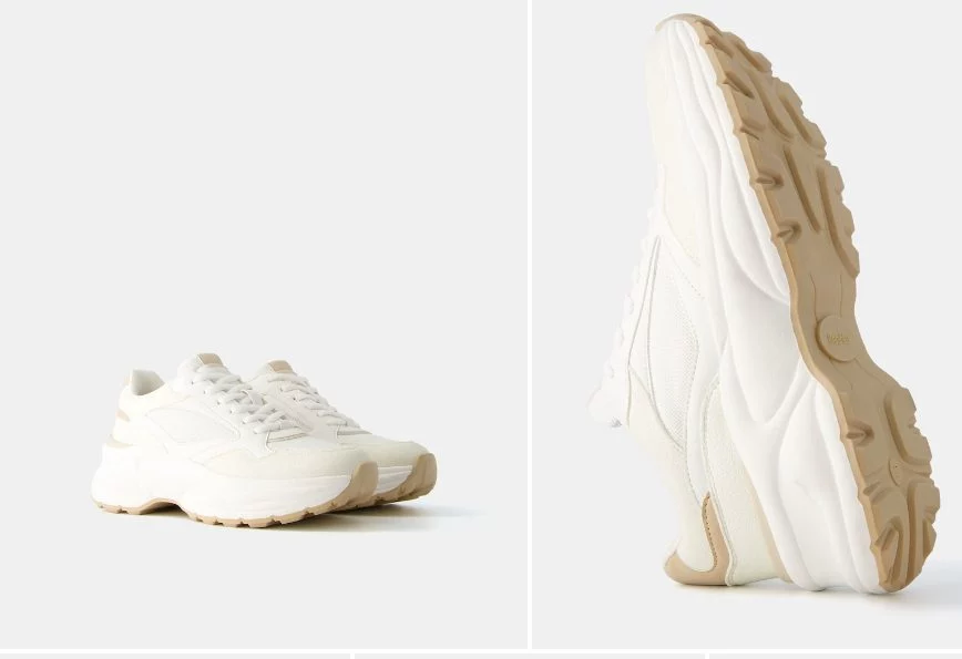 Las zapatillas de Bershka rollo casual que te hacen mucho más alta sin perder comodidad 4 Moncloa zapatillasblancas bershka2 Moncloa