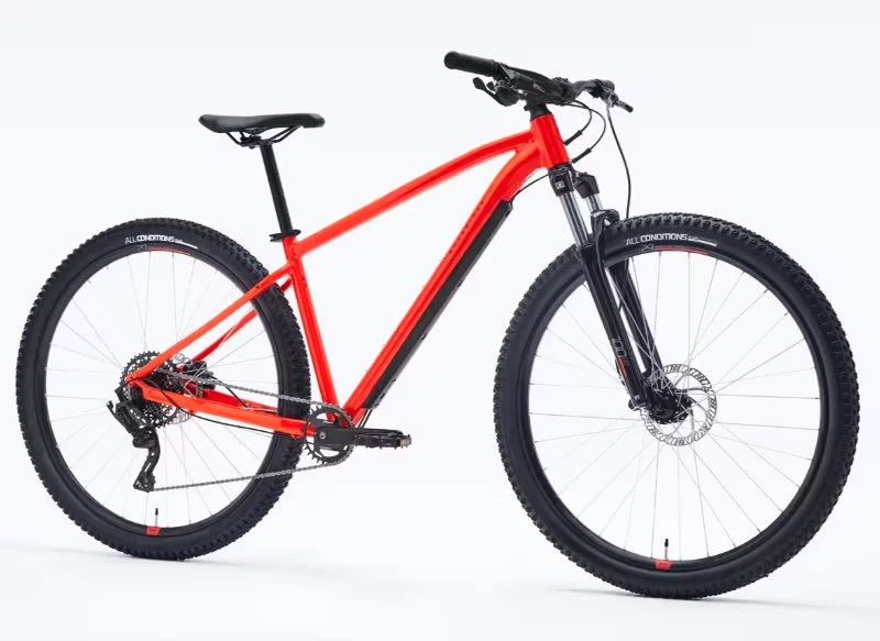 BICICLETA DE MONTAÑA ROCKRIDES EXPLORE 500, REBAJADA EN DECATHLON
