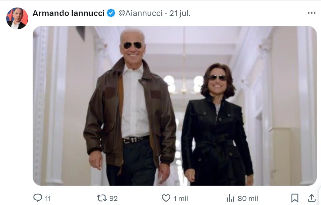 La divertida serie de comedia de HBO que triunfa tras el abandono de Biden por su parecido con la situación política actual 1 Moncloa Captura de pantalla 2024 07 25 173637 Moncloa
