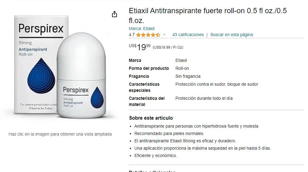 Este es el desodorante de farmacia que arrasa en Amazon entre los hombres de 40+ para el sudor 1 Moncloa El mejor desodorante para los hombres 40+