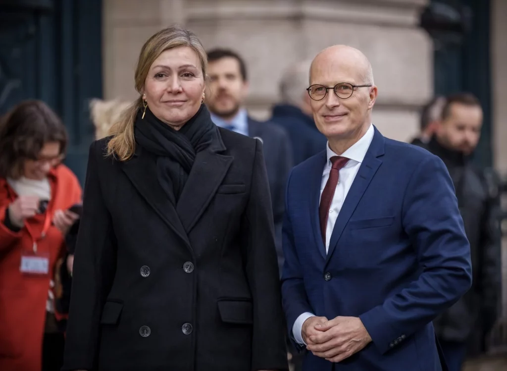 EuropaPress 4939462 22 january 2023 france paris first mayor of hamburg and president of the Moncloa