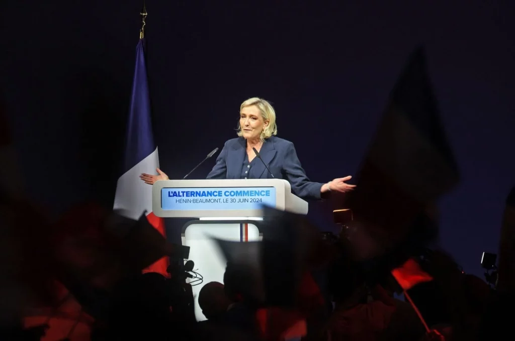 Investigan a Marine Le Pen por irregularidades en su campaña 3 Moncloa EuropaPress 6065675 30 june 2024 france henin beaumont former president of the french far right 1 Moncloa