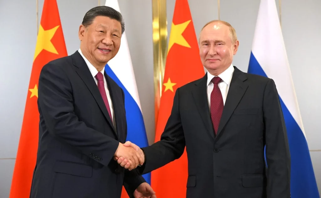 Orban visita China en lo que llama 'misión de paz' para Ucrania 1 Moncloa EuropaPress 6069196 handout 03 july 2024 kazakhstan astana russian president vladimir putin Moncloa