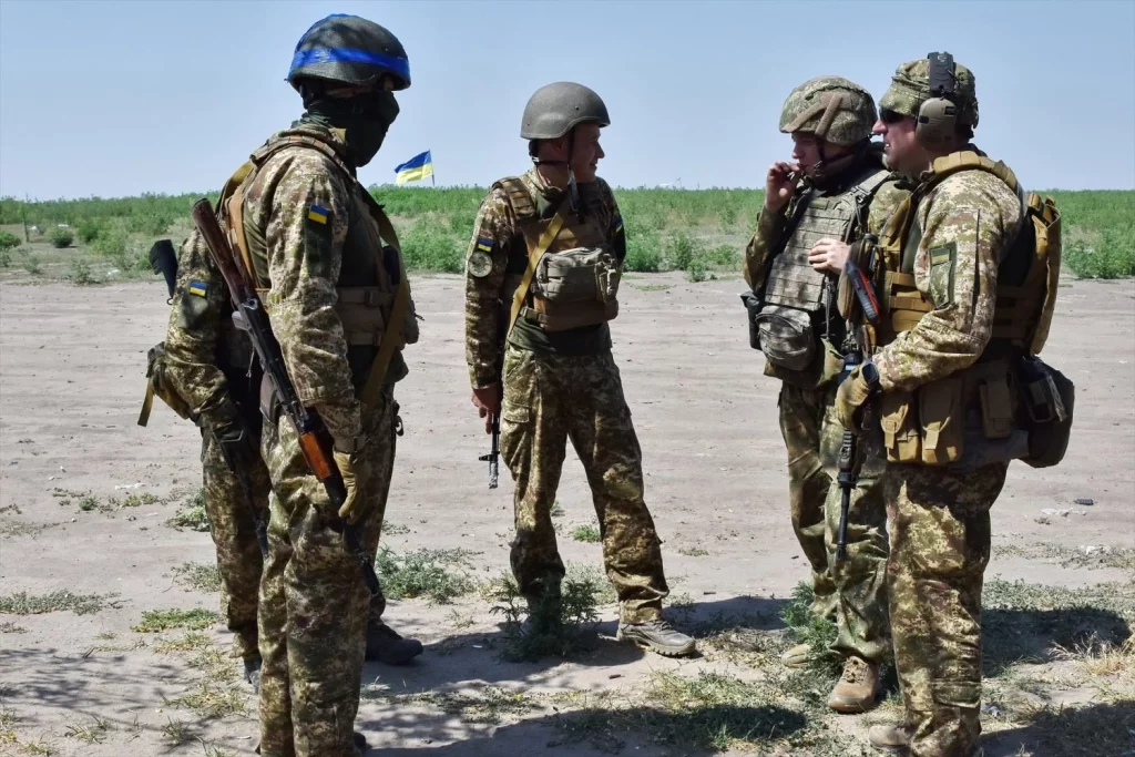 Los ejercicios militares conjuntos que están haciendo China y Rusia 2 Moncloa EuropaPress 6080026 july 2024 zaporizhzhia ukraine ukrainian servicemen of the 15th brigade Moncloa