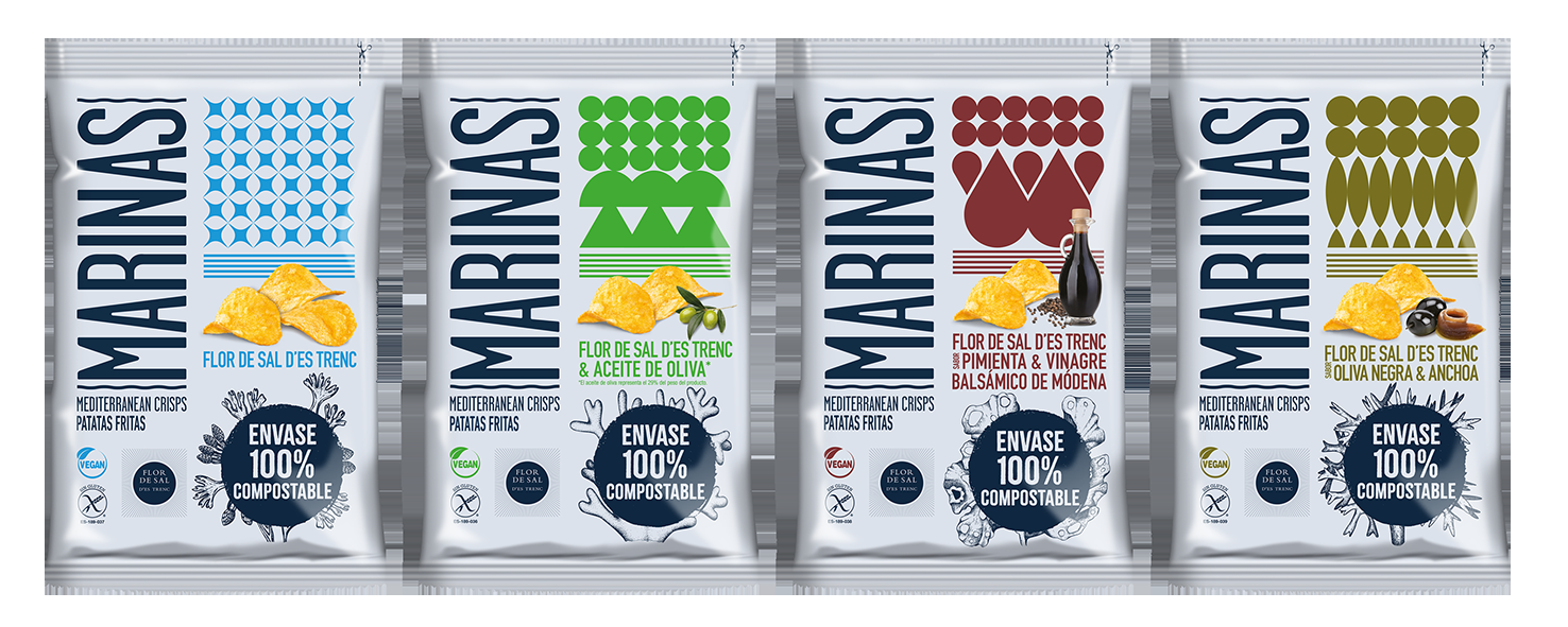Patatas Marinas Flor de Sasl dEs Trenc 4 sabores 1 Moncloa