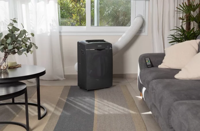 Este aire acondicionado portátil inteligente se instala en 5 minutos y te protege del calor
