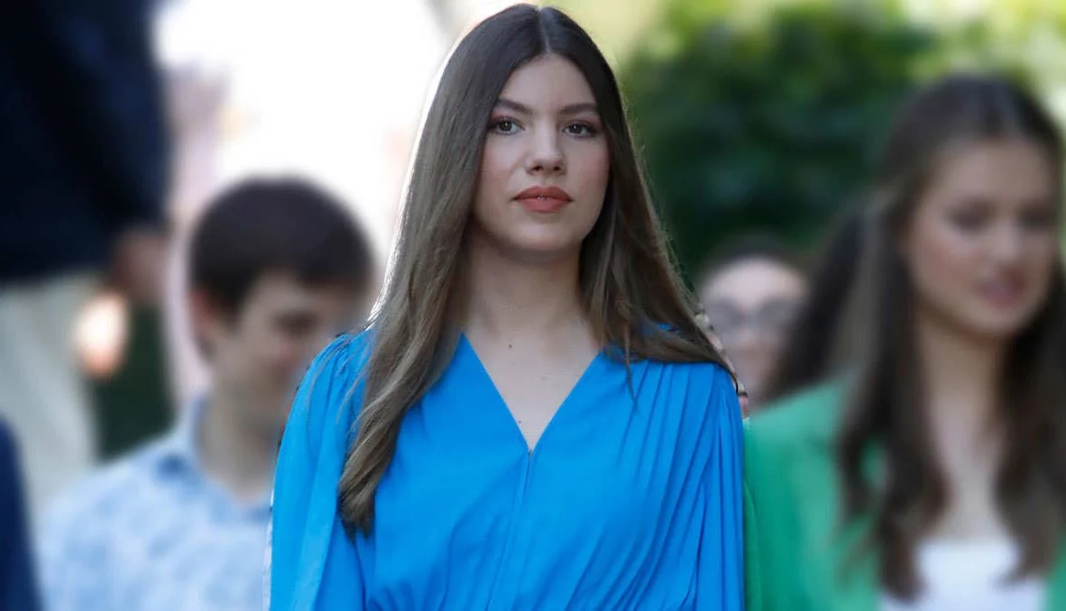 La infanta Sofía te enseña el secreto para tener una melena de revista